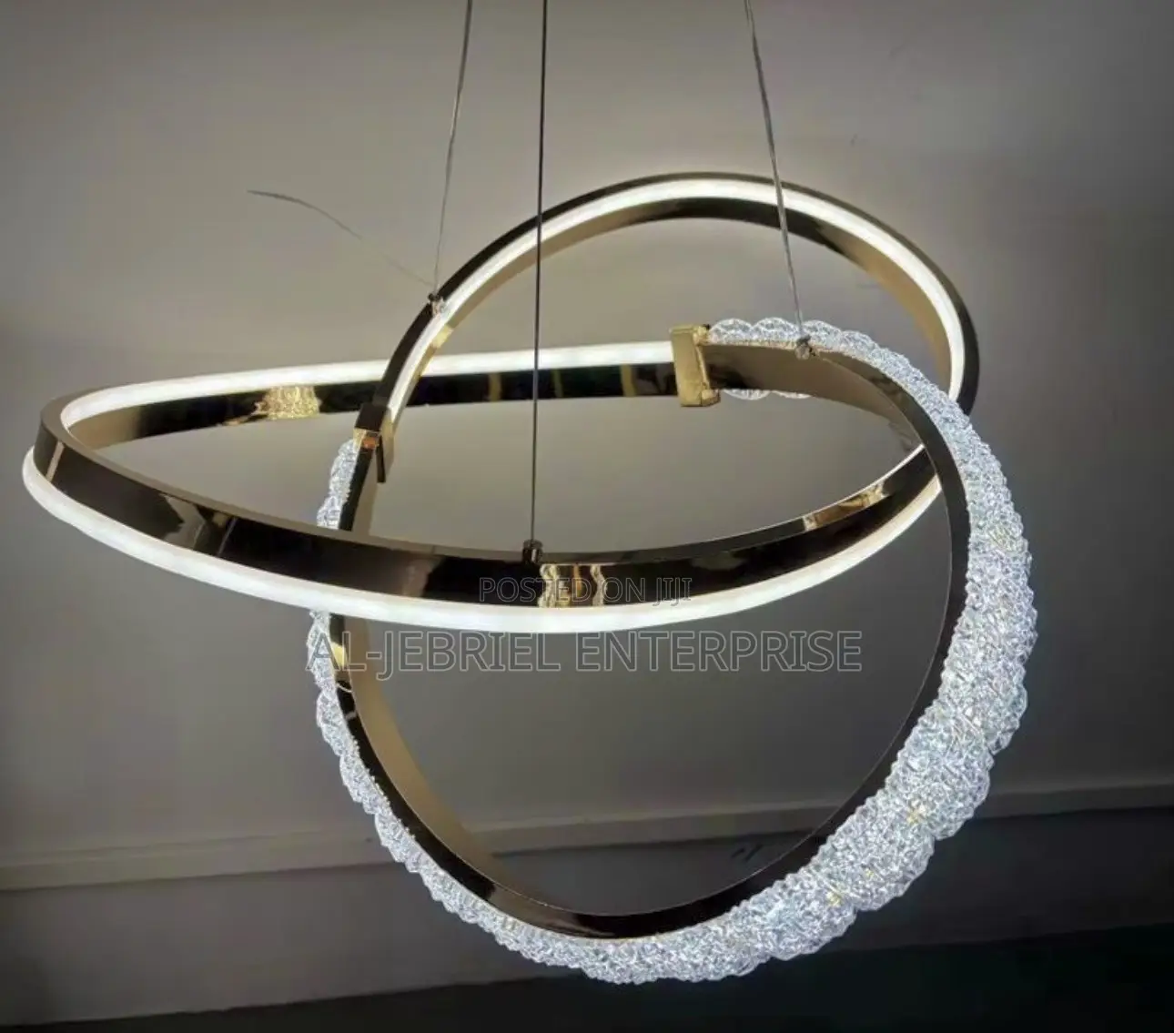 Double Ring Chandelier