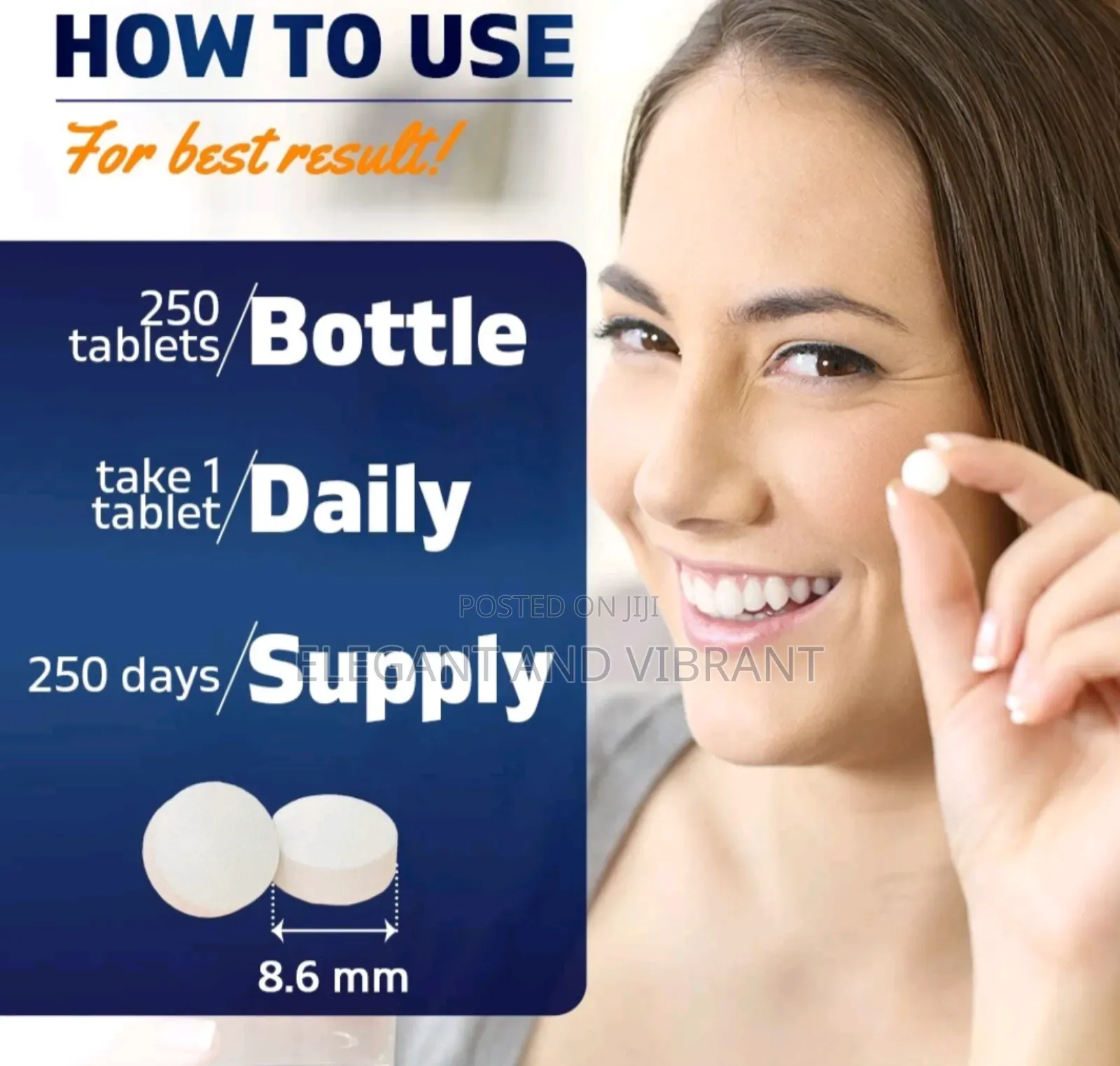 Vitamin B6 (Pyridoxine Hci), 100mg 250 Tablets