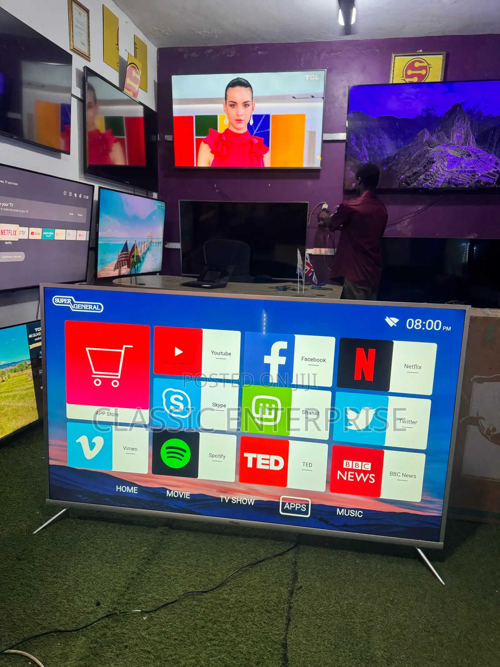 2023 Super General Tv With Wizdom Cloud Software