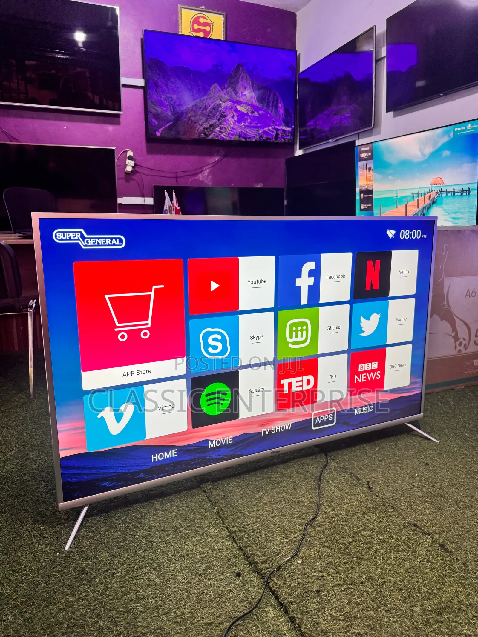 2023 Super General Tv With Wizdom Cloud Software