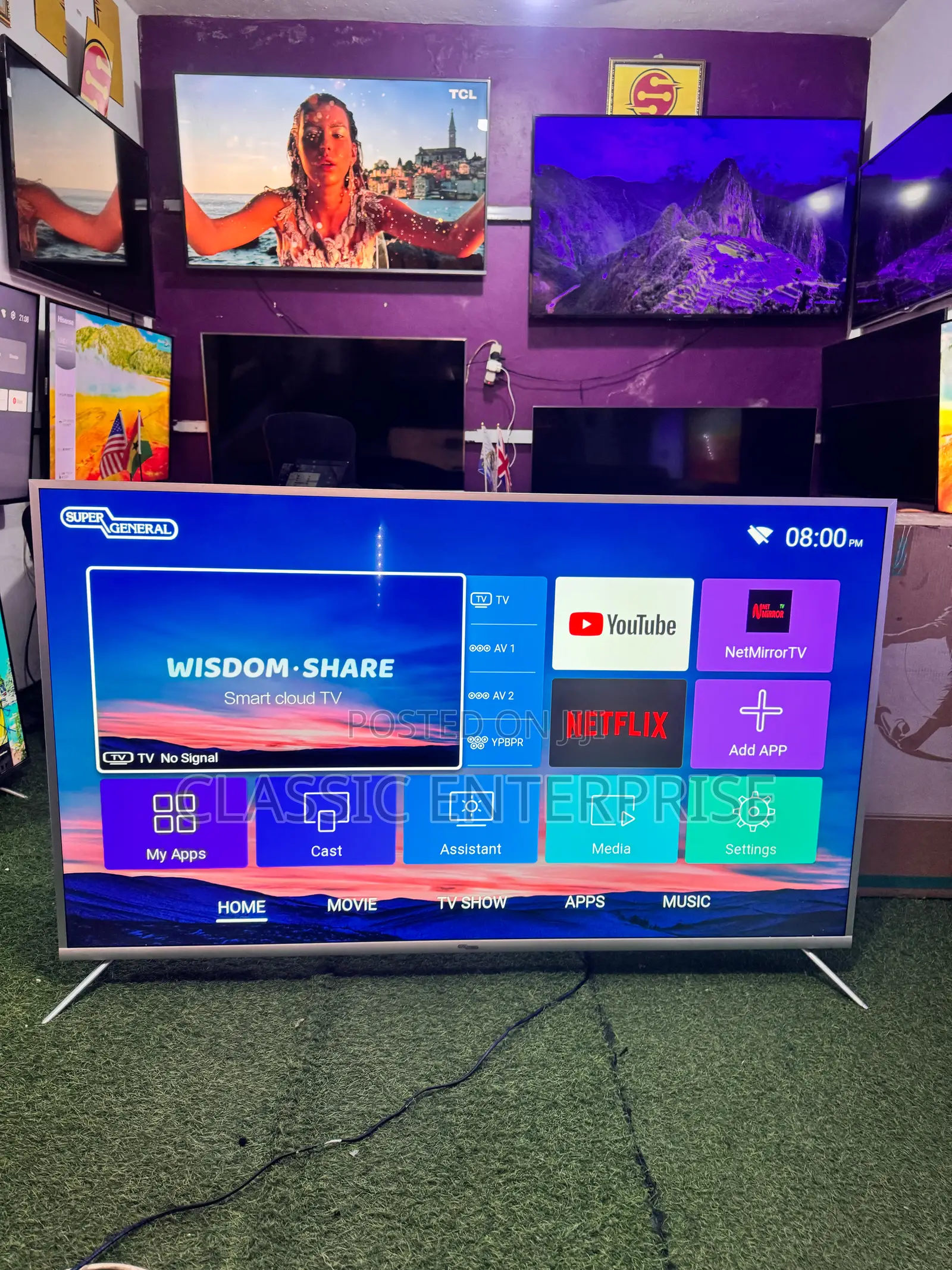 2023 Super General Tv With Wizdom Cloud Software