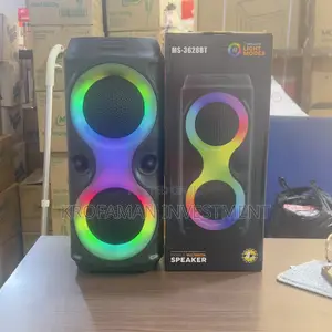 Bluetooth Speaker With Led