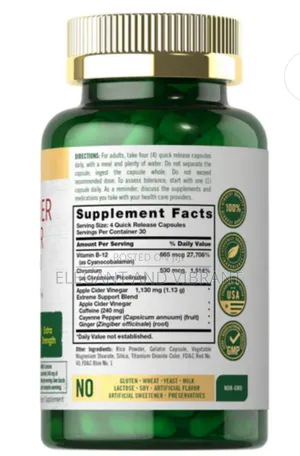Apple Cider Vinegar | 120 Capsules