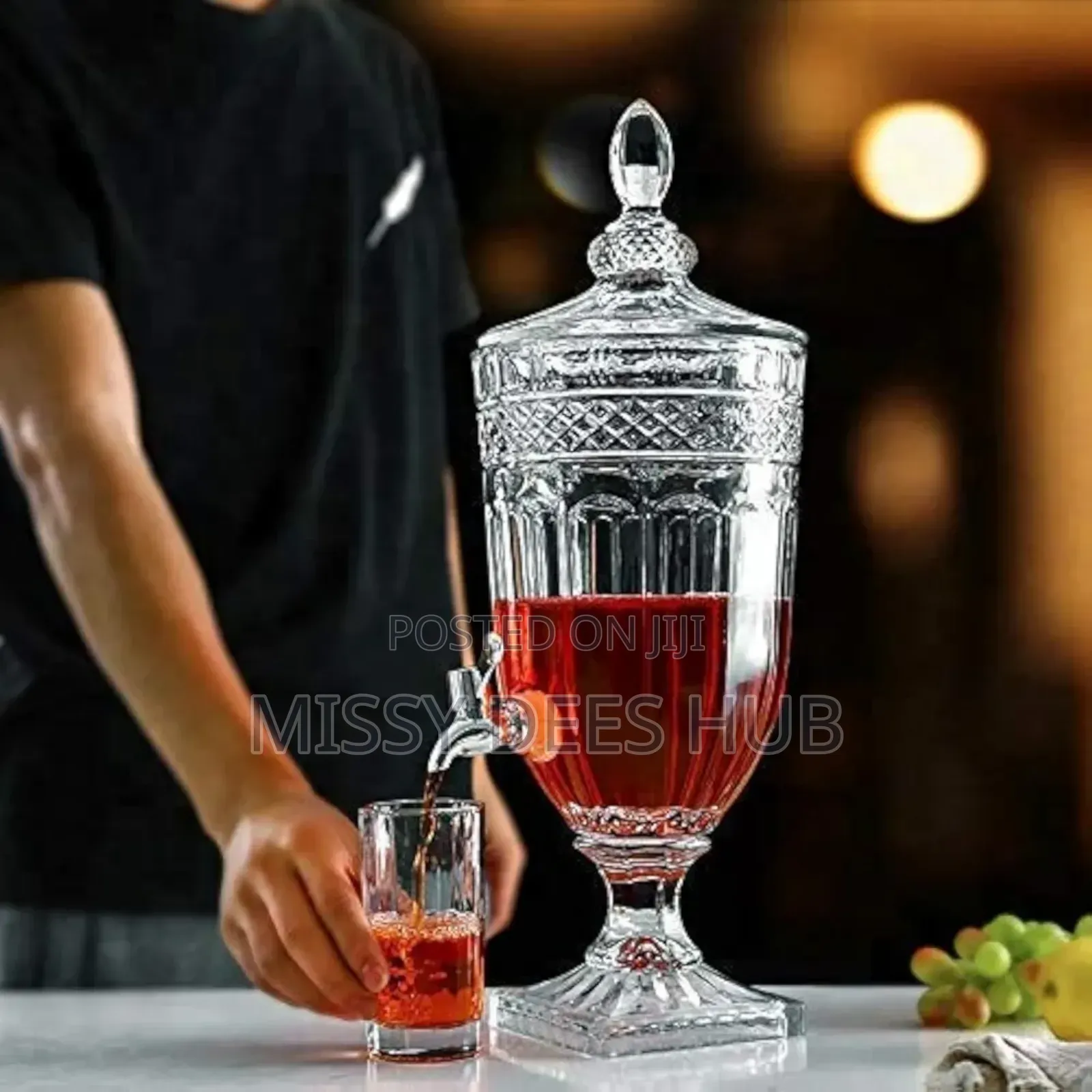5l Glass Juice Dispenser