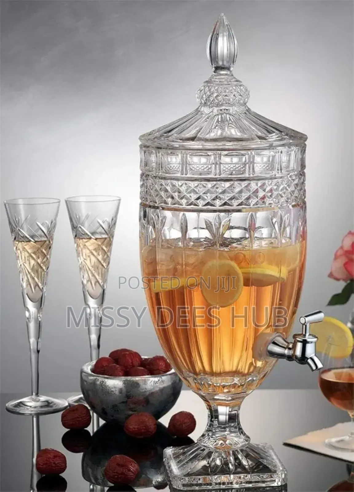 5l Glass Juice Dispenser