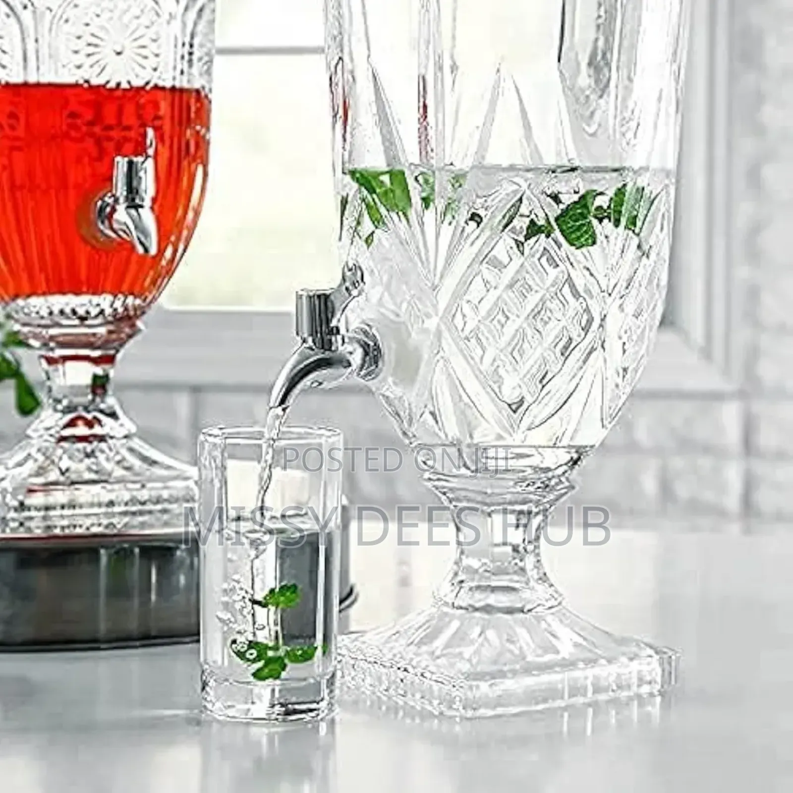 5l Glass Juice Dispenser