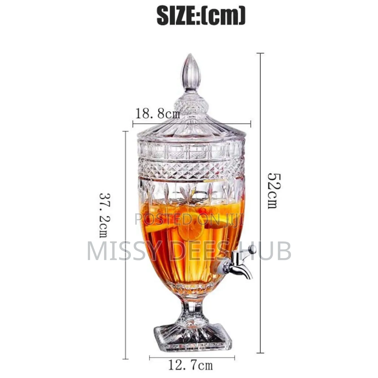 5l Glass Juice Dispenser