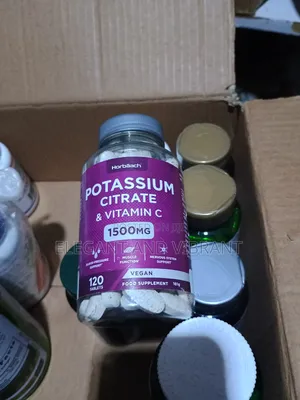 Potassium Citrate 1500 Mg With Vitamin C | 120 Capsules