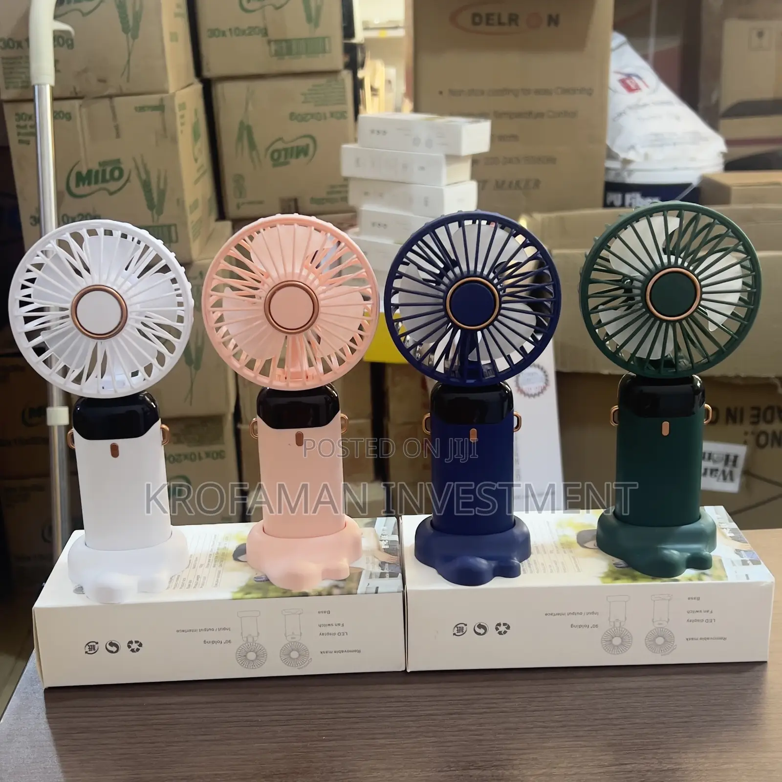 Portable Face Fans
