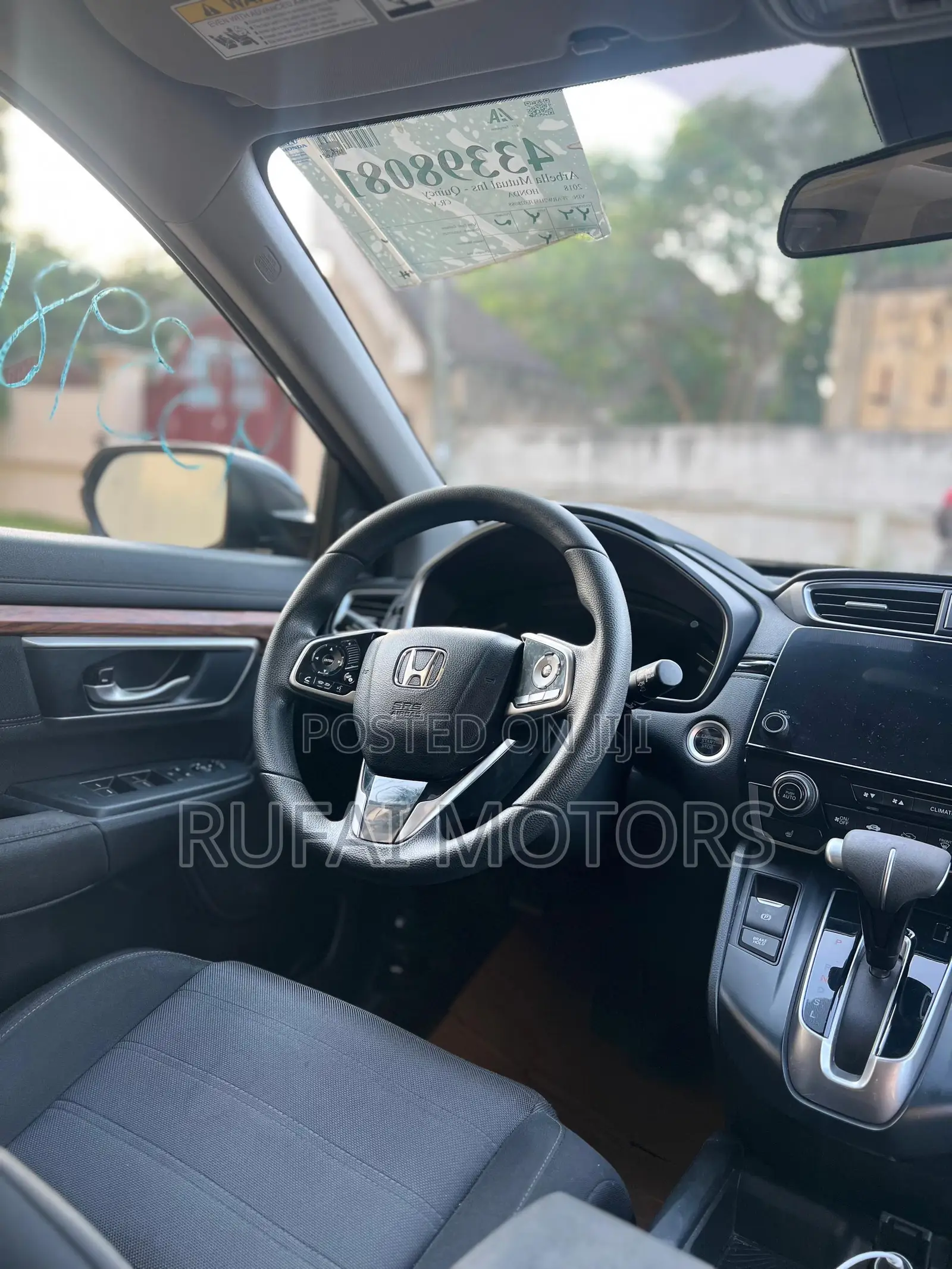 Honda CR-V EX AWD 2018 Black