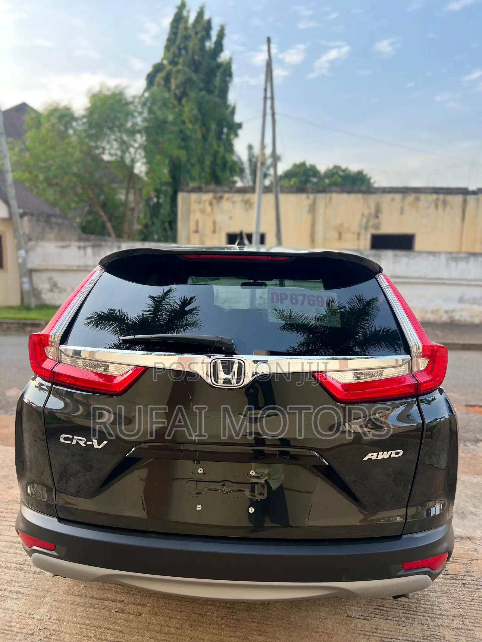 Honda CR-V EX AWD 2018 Black