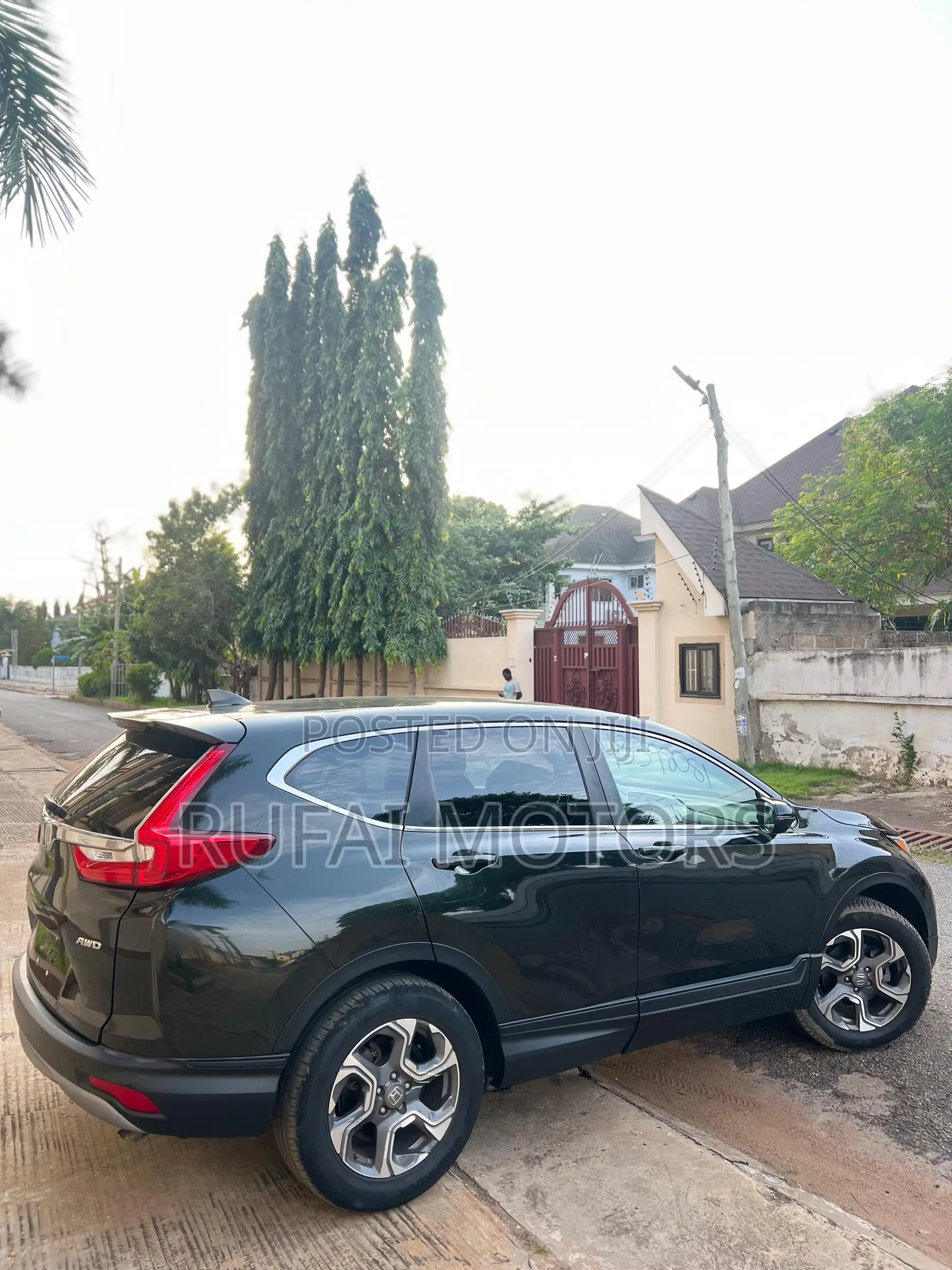Honda CR-V EX AWD 2018 Black