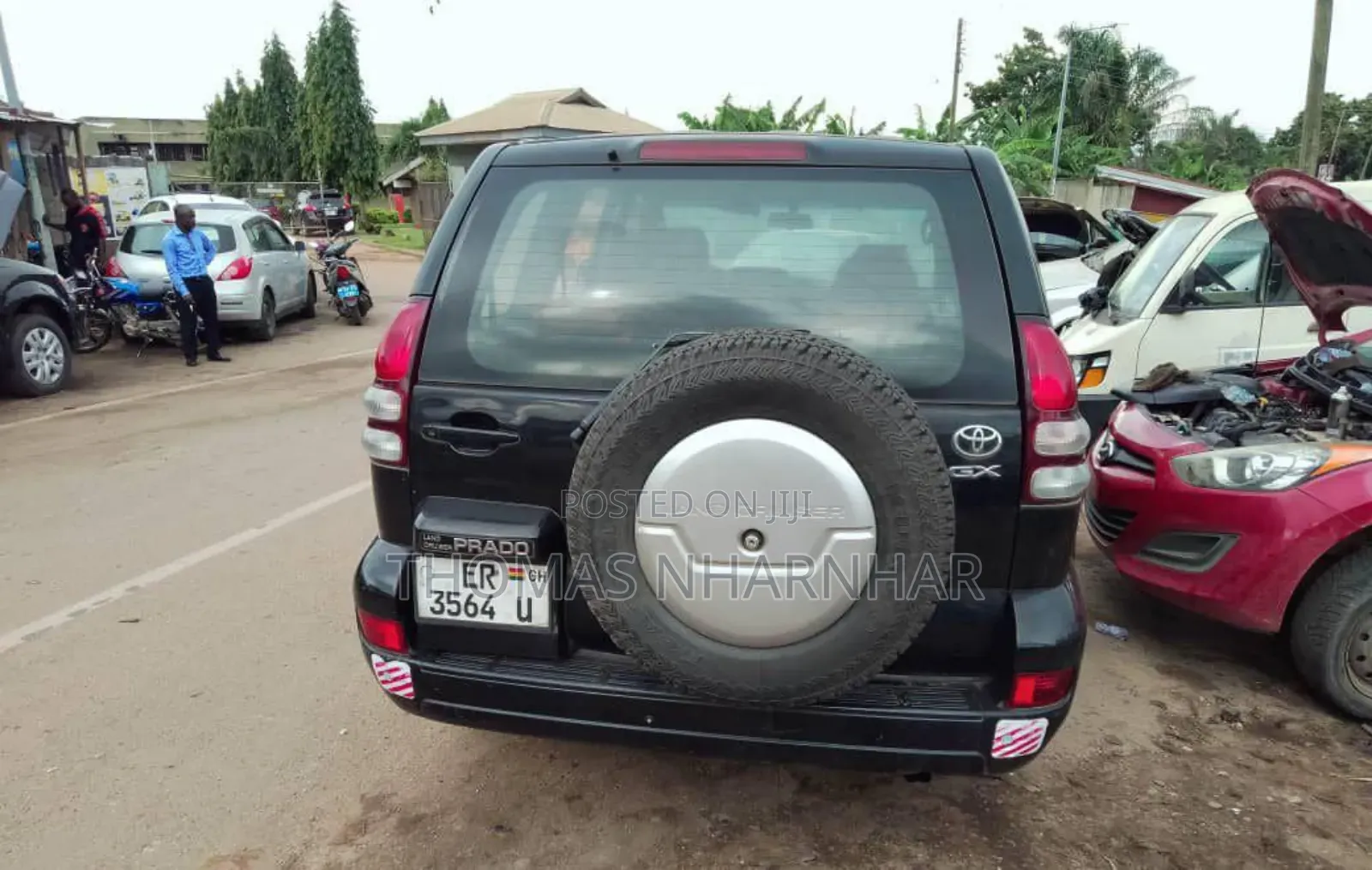 Toyota Land Cruiser Prado 3.0 D-4D 3dr 2009 Black