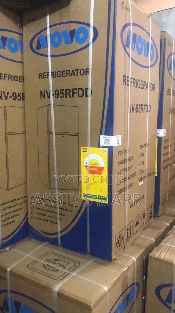 Novo 195l Double Door Fridge