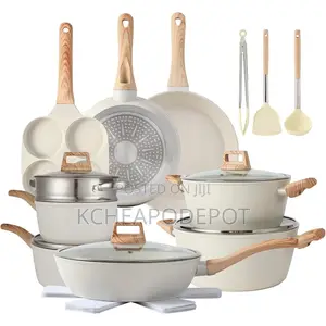 Ceramic Non-Stick Cookware Set 21 PCS