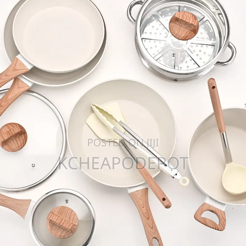 Ceramic Non-Stick Cookware Set 21 PCS