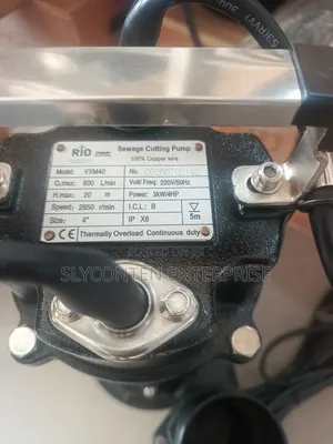 4hp Submersible Pump With 4" Output