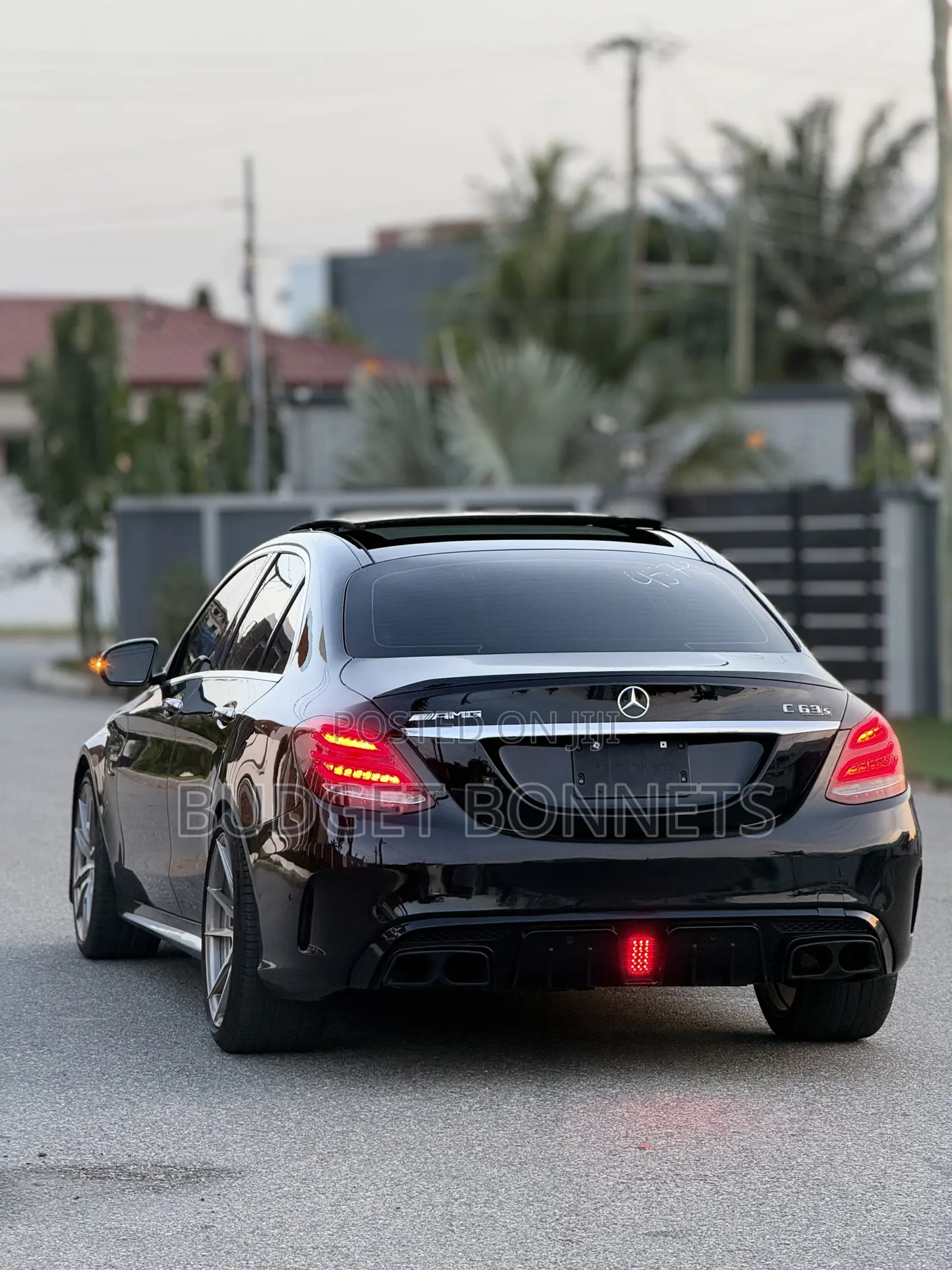 Mercedes-Benz C63 2016 Blue