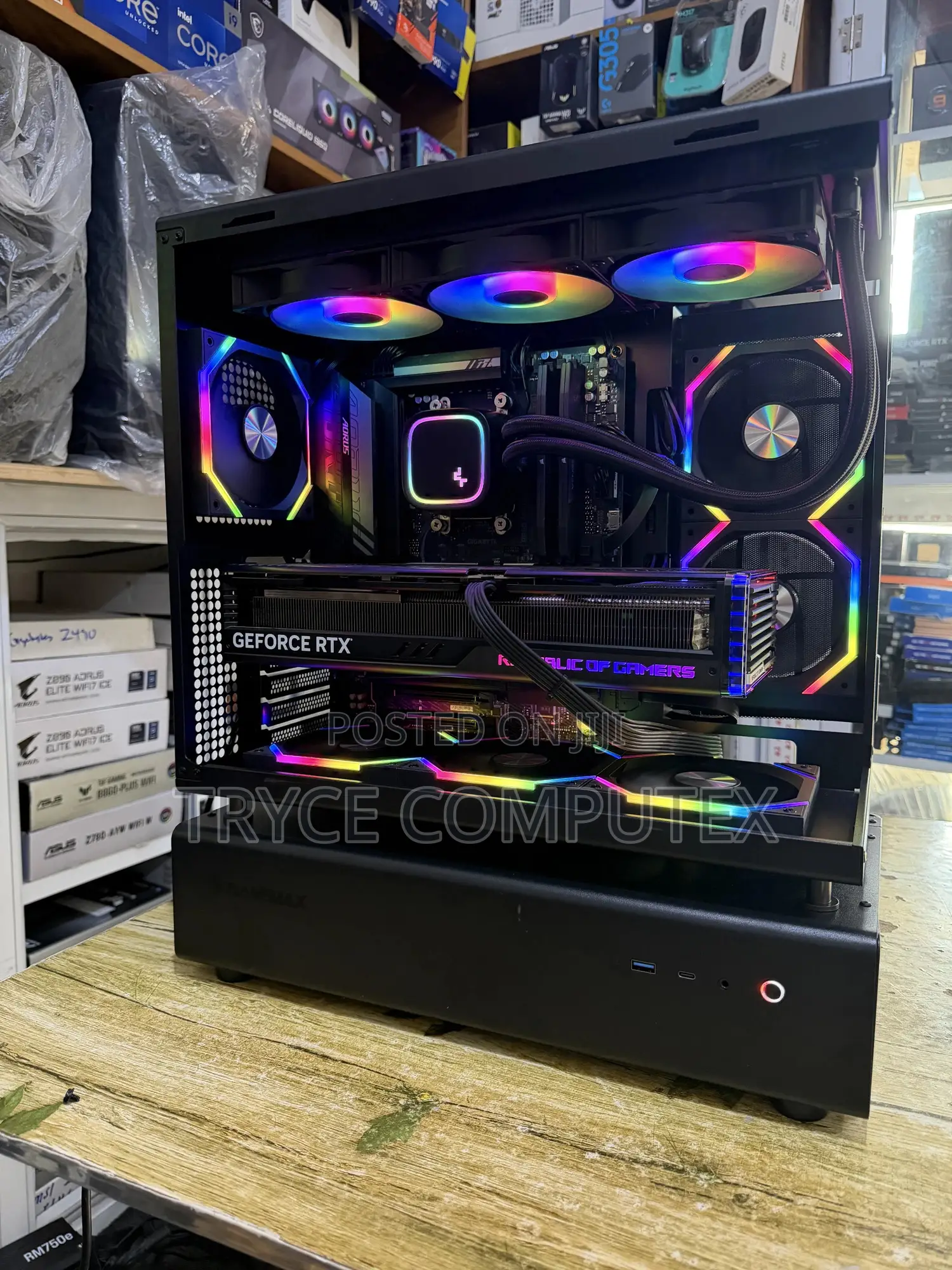 New Desktop Computer MSI model 64GB Intel Core i9 SSD 2T