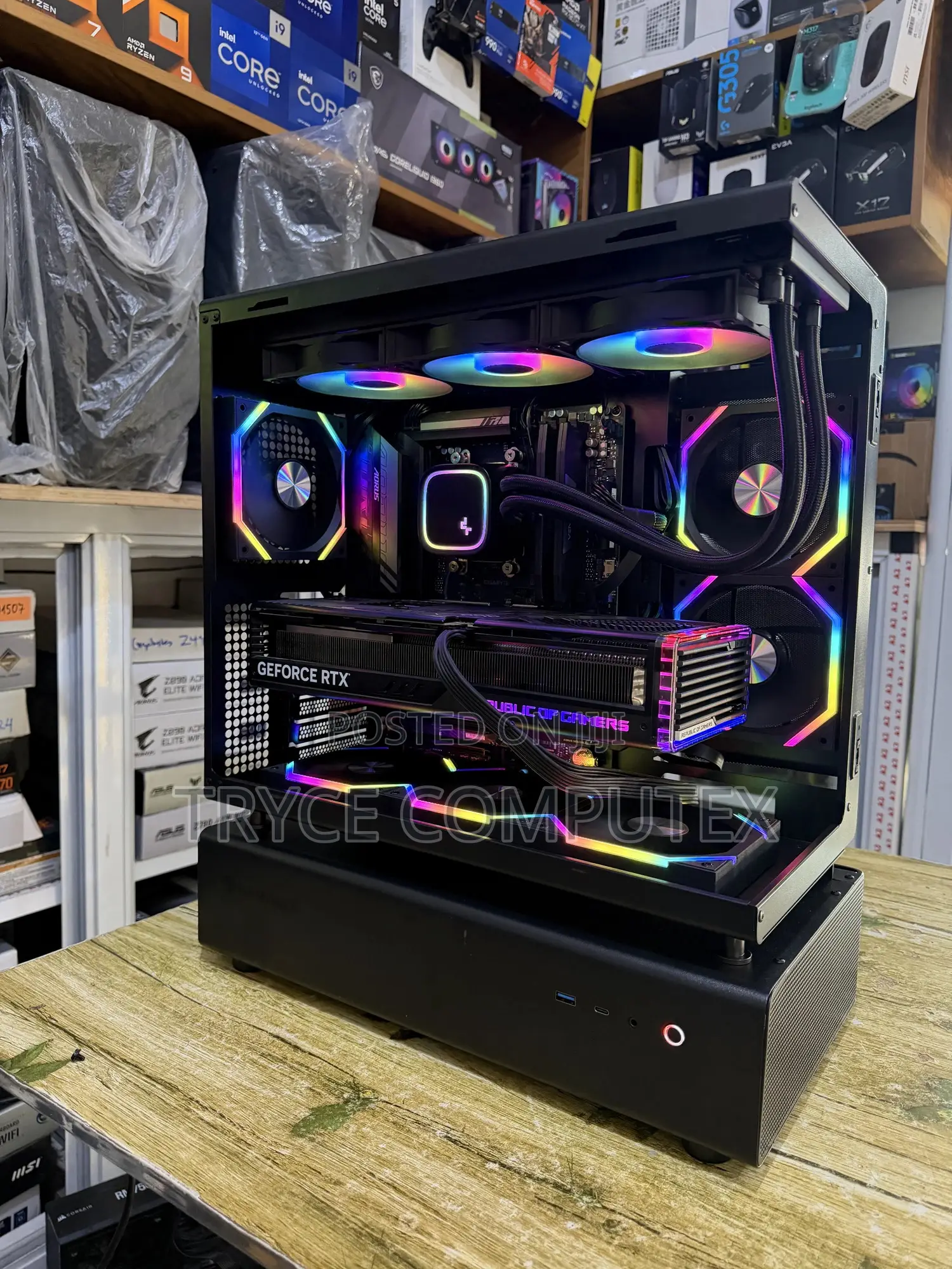 New Desktop Computer MSI model 64GB Intel Core i9 SSD 2T