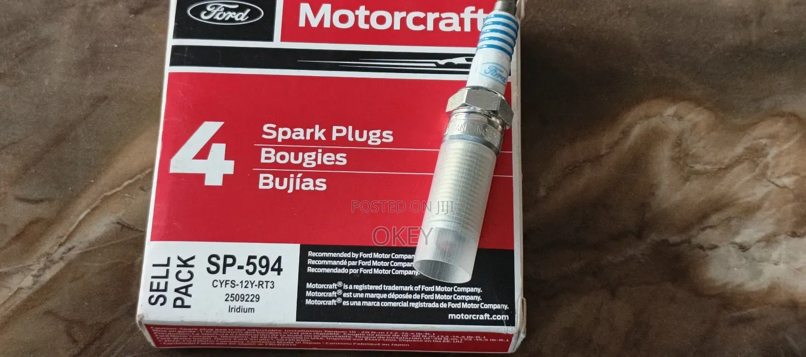 Motorcraft Sp594 Spark Plug for Ford F-150