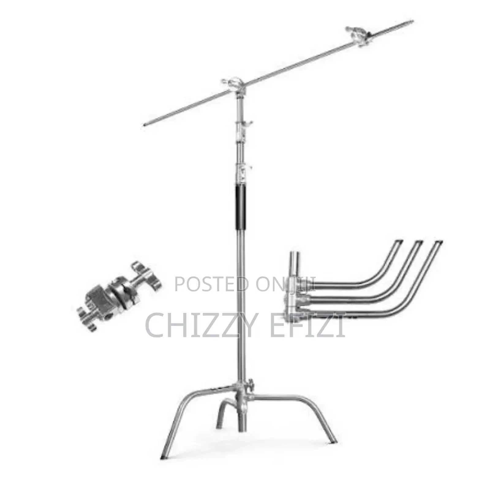Digitek Heavy Duty Light C-stand – Strong, Adjustable Studio Ready