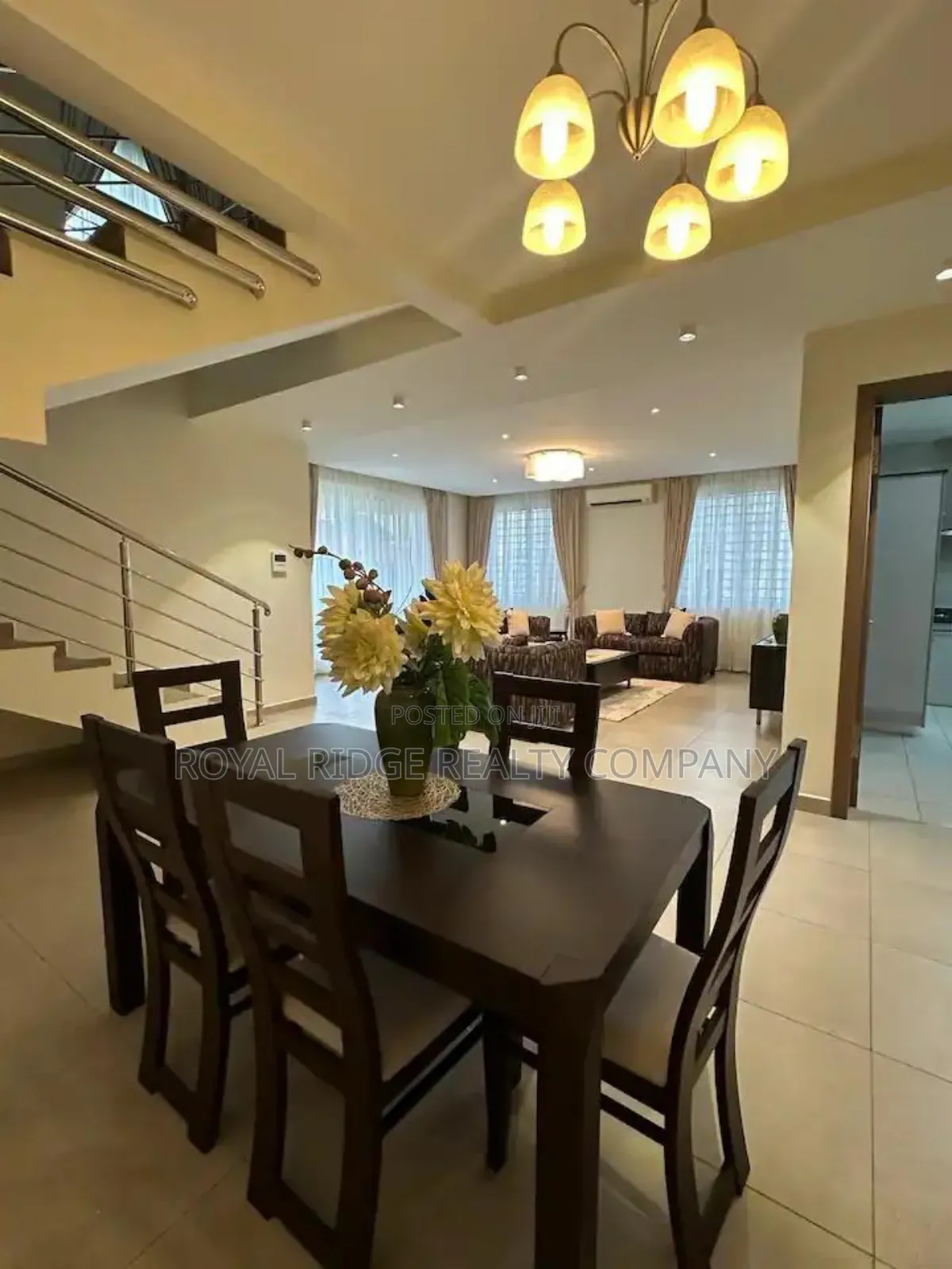 Furnished 3bdrm Townhouse / Terrace for rent