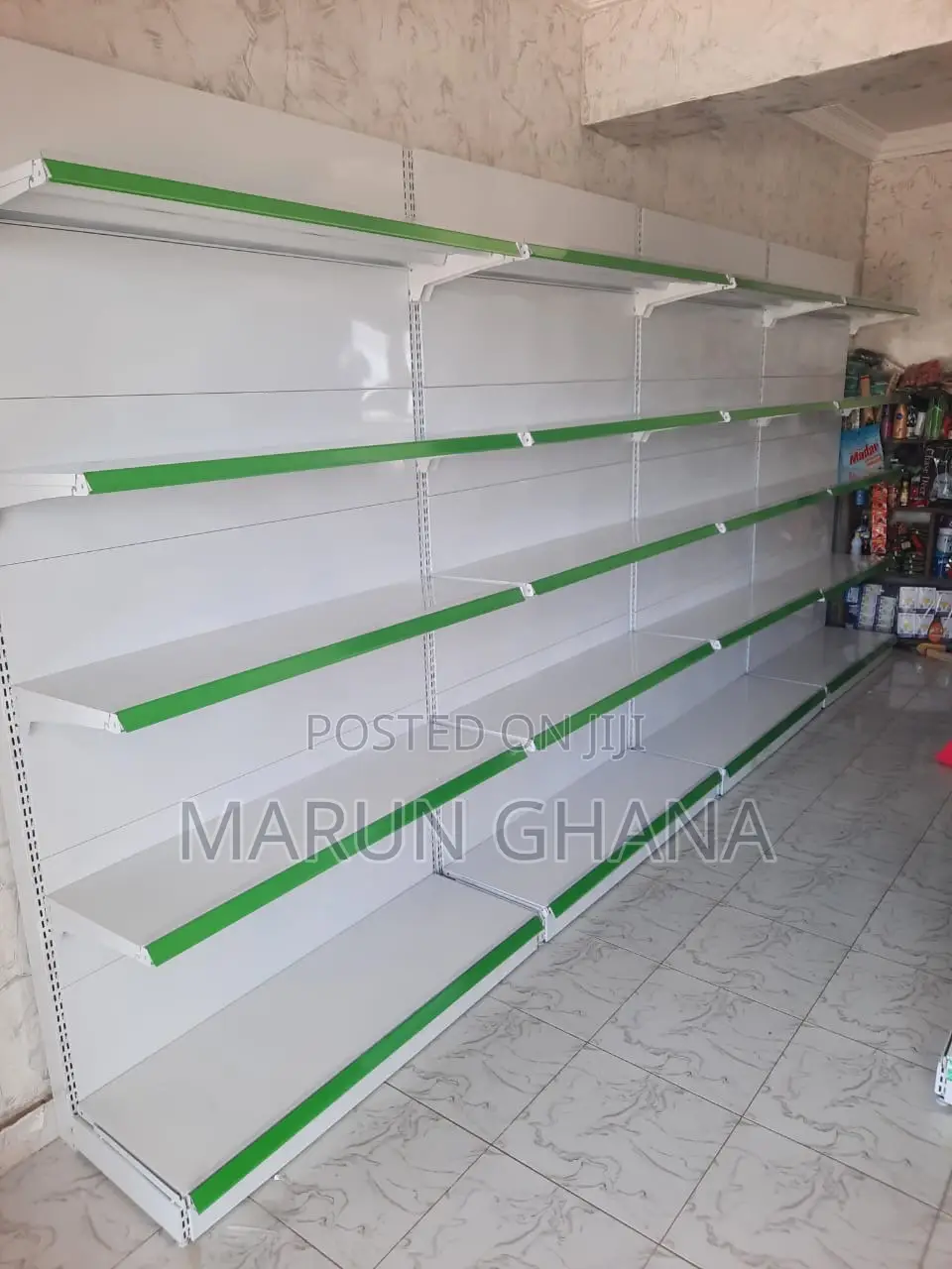 Supermarket Shelves Wall Sided Single 5 Layers Racks for Pharmacy.