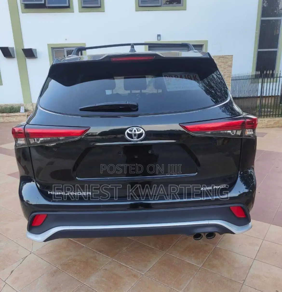 Toyota Highlander XSE 2022 Black
