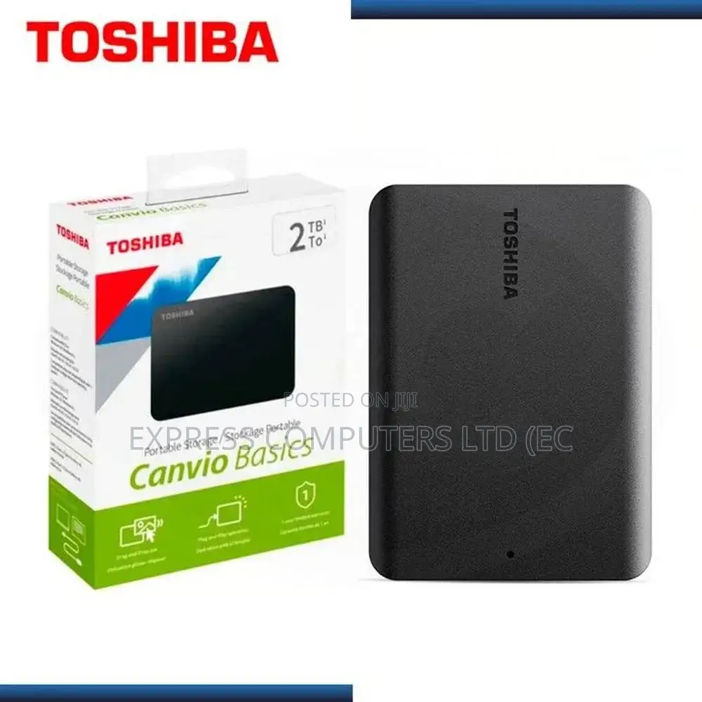 Toshiba Portable 2tb Original External Drive Brand New Sealed From Uk