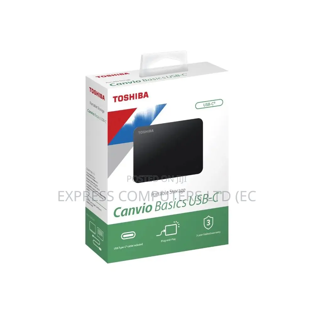 Toshiba Portable 2tb Original External Drive Brand New Sealed From Uk