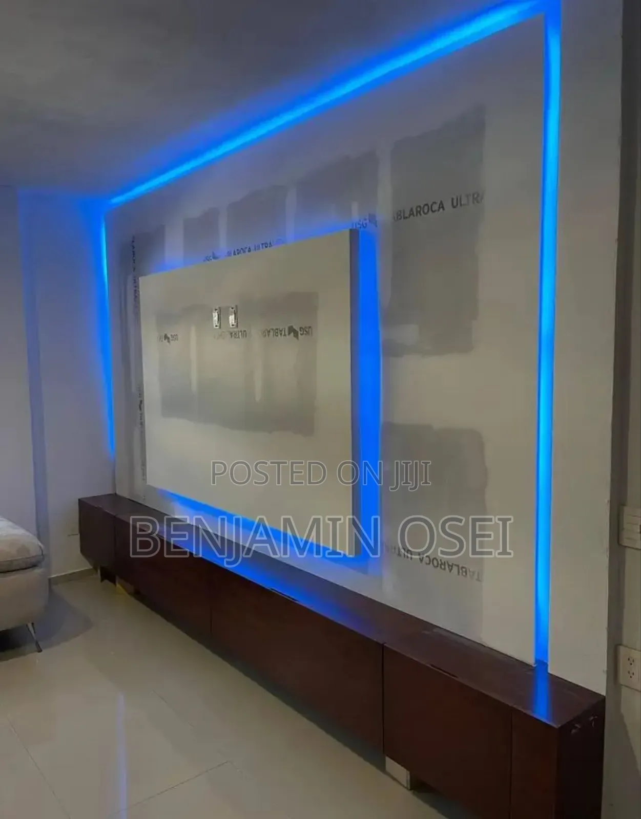 Plaster Board Ceiling Installation