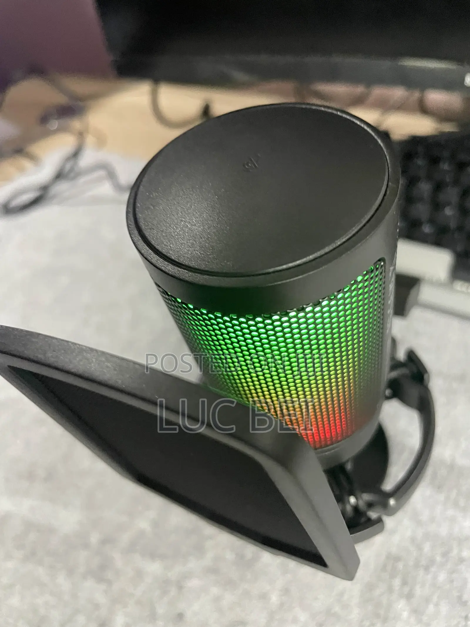Fifine A6 RGB Studio Microphone for Streaming Gaming PC Phone Live Pro