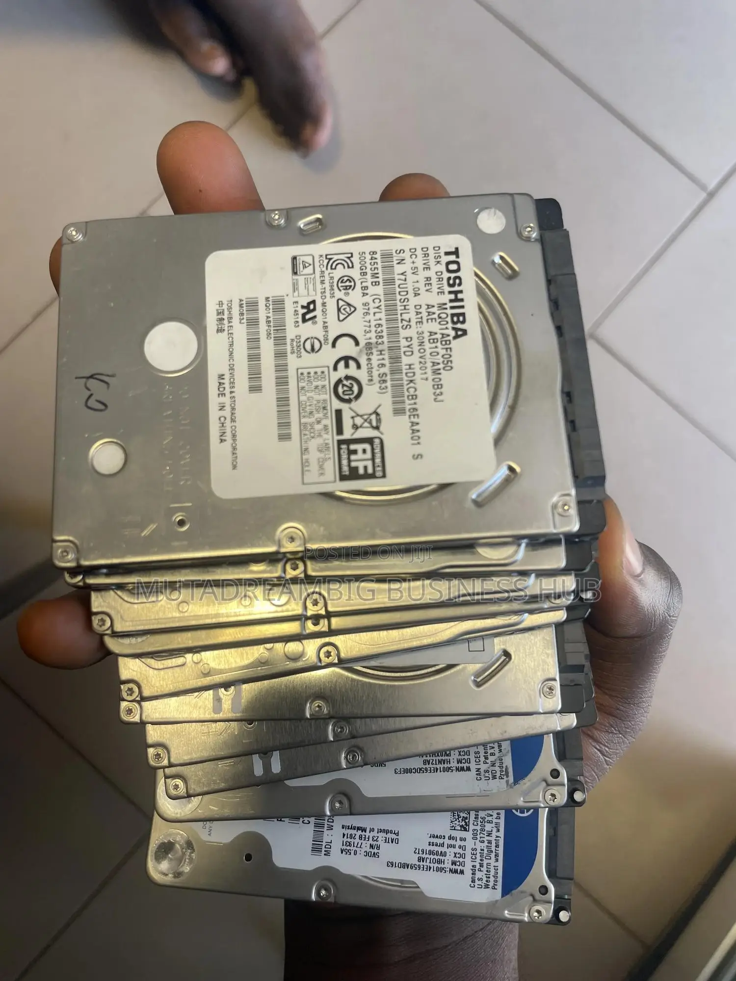 Laptop 500gb Hdd’S