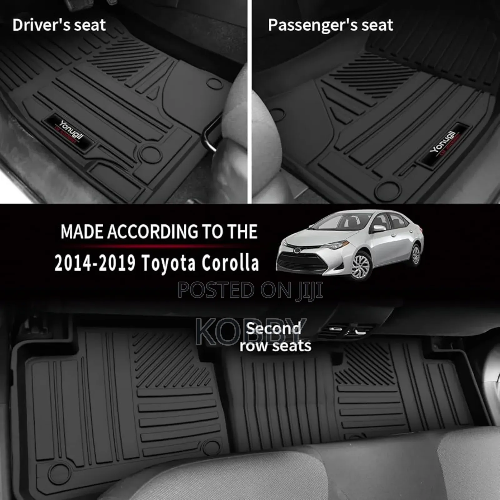 2014-2019 Toyota Corolla 5d Floor Mat