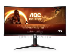 Aoc 34 Inches Curved 180hz Monitor