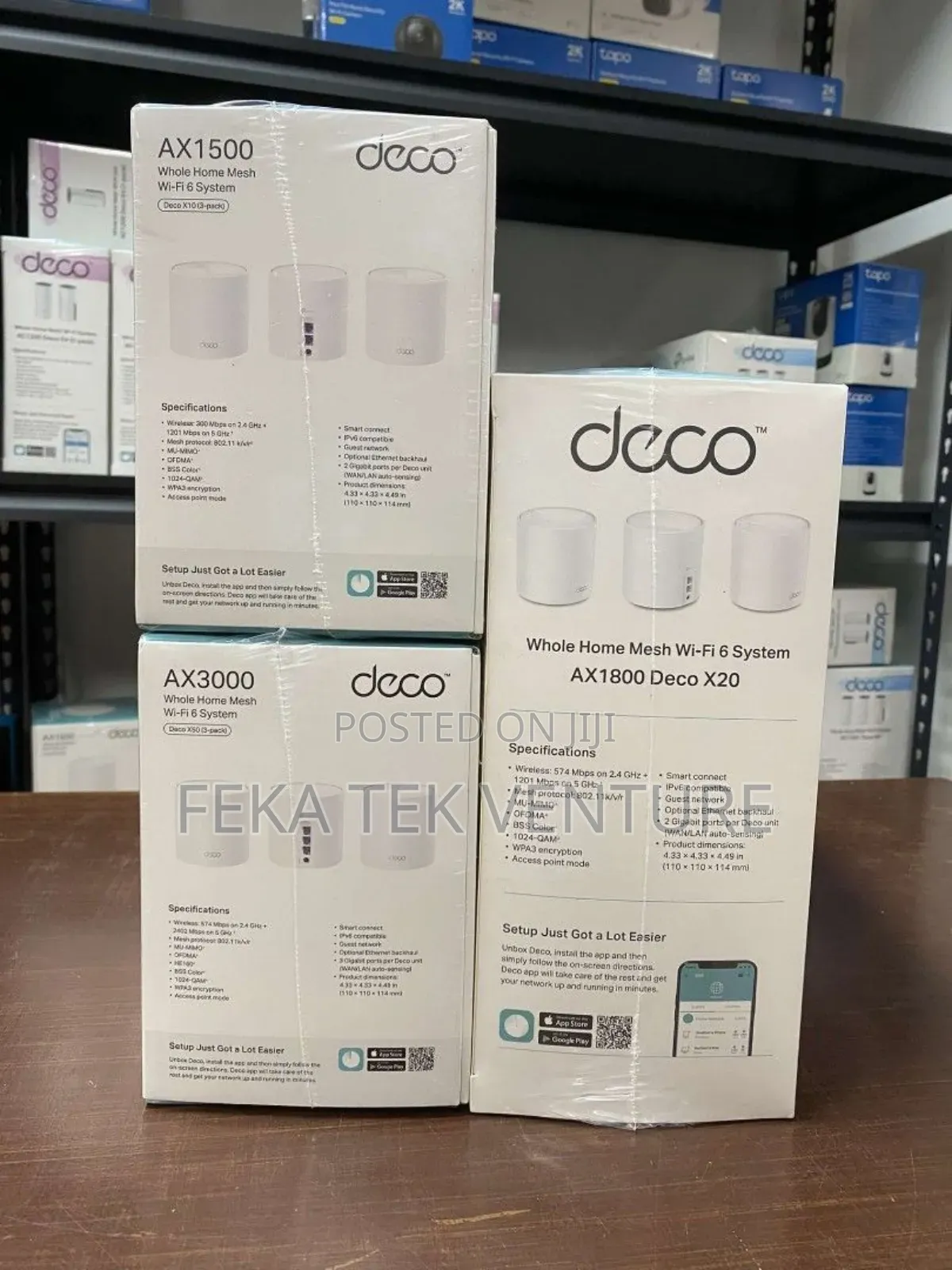 Deco Mesh X10 Wifi 6 ( 3 Pack )