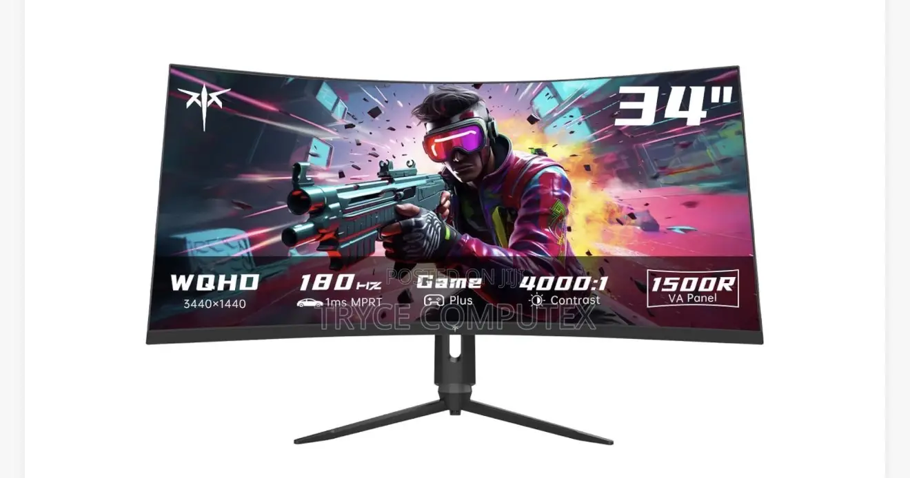 KTC 34inch Curved 180hz Monitor