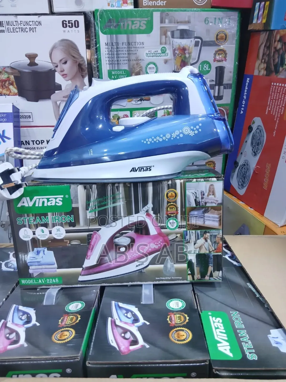 Steam Iron ( Avinas Iron)