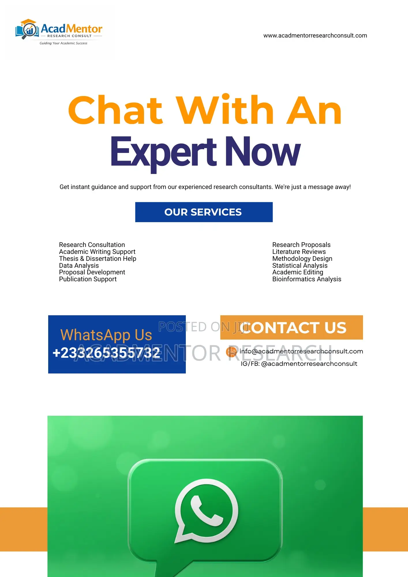 Acadmentor Research Consult