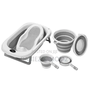 Foldable Baby Tub Set With Accessories