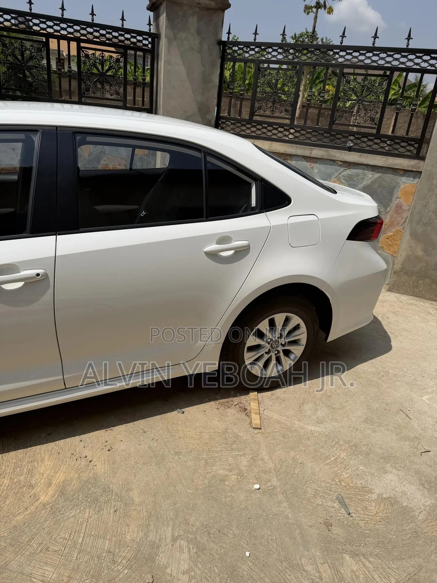 New Toyota Corolla 2025 White