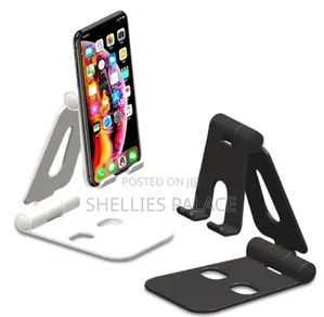 1pc Desktop Mobile Phone Support Live Folding Stand