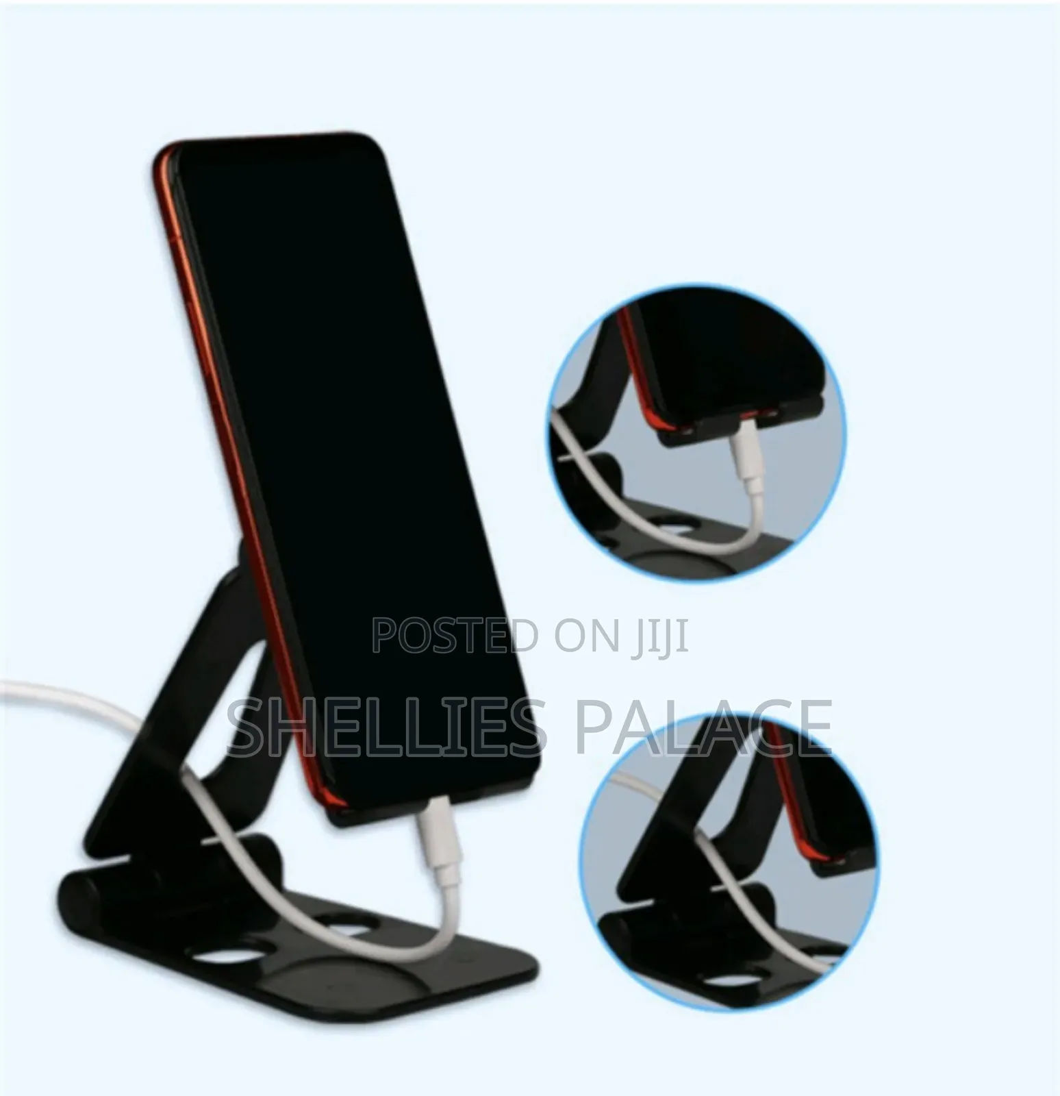 1pc Desktop Mobile Phone Support Live Folding Stand