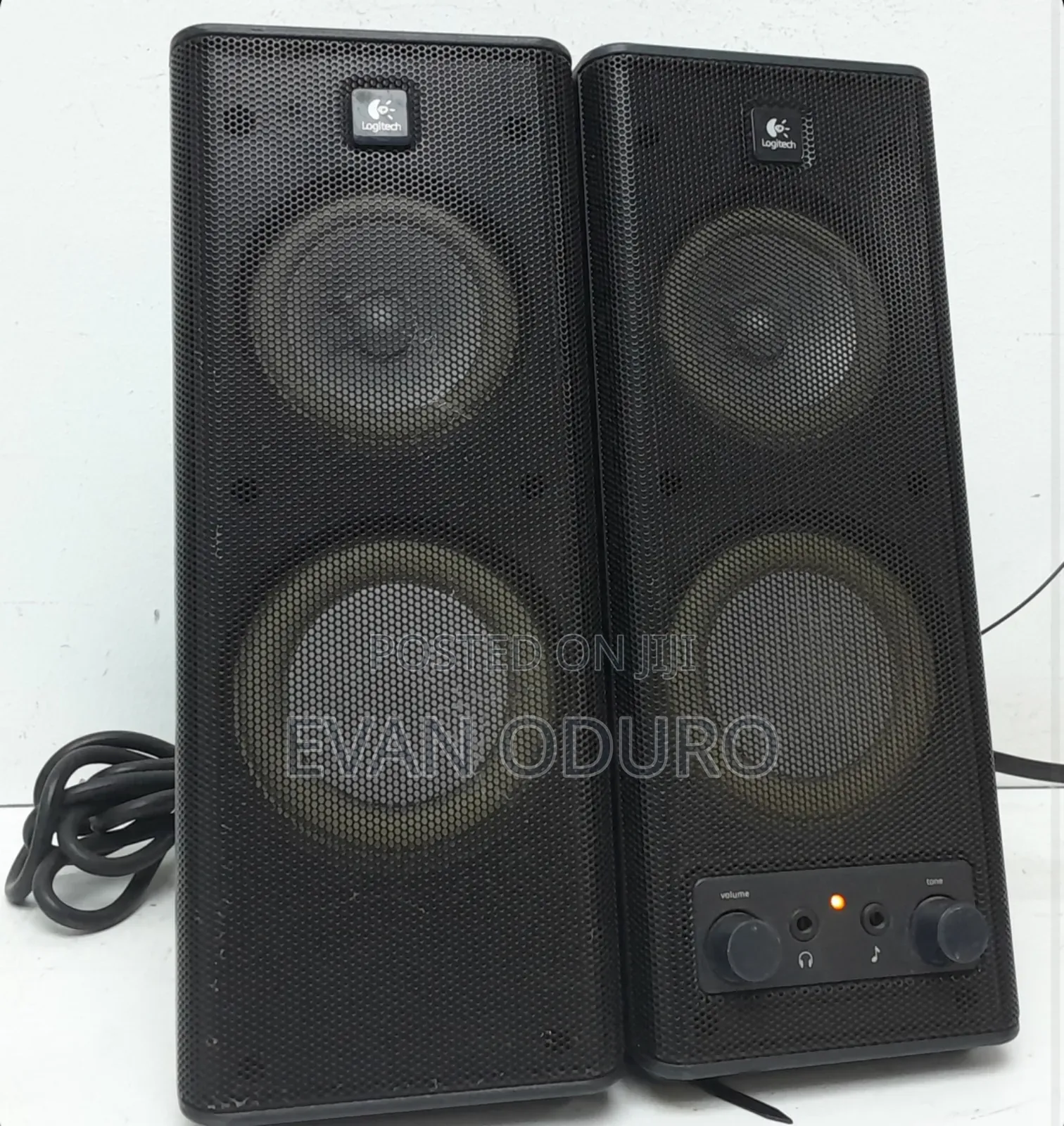 Logitech 2.0 Pc Speaker System So Quality for Pc/Laptop/TVS/Aux/Phone