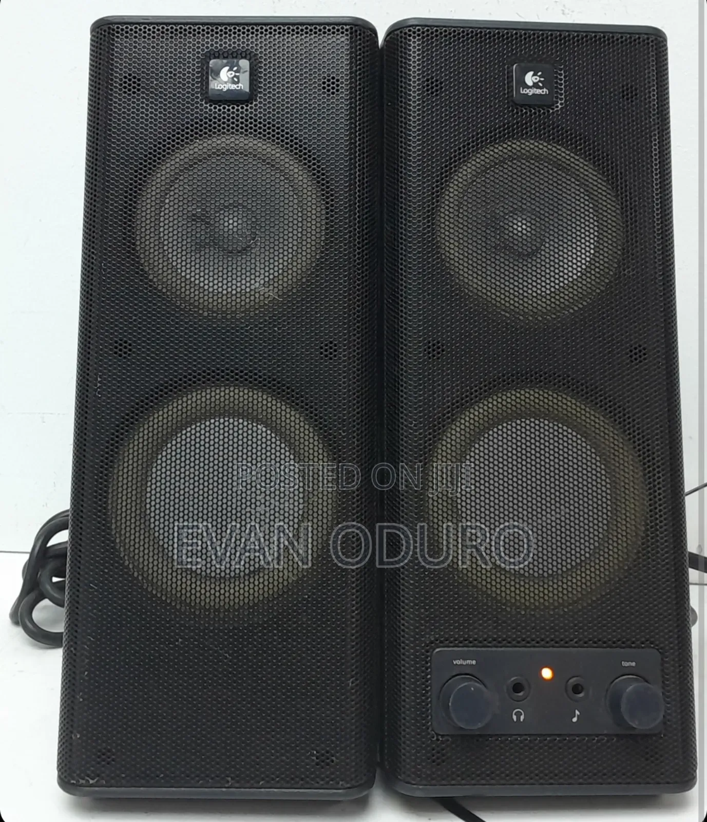 Logitech 2.0 Pc Speaker System So Quality for Pc/Laptop/TVS/Aux/Phone