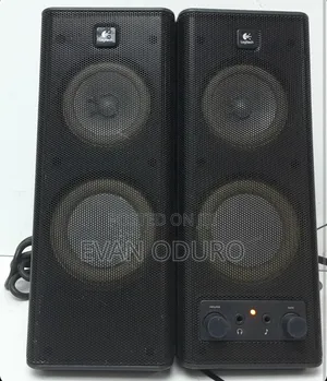 Logitech 2.0 Pc Speaker System So Quality for Pc/Laptop/TVS/Aux/Phone