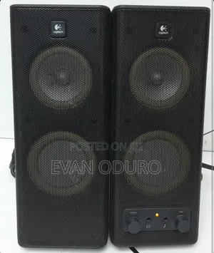 Logitech 2.0 Pc Speaker System So Quality for Pc/Laptop/TVS/Aux/Phone