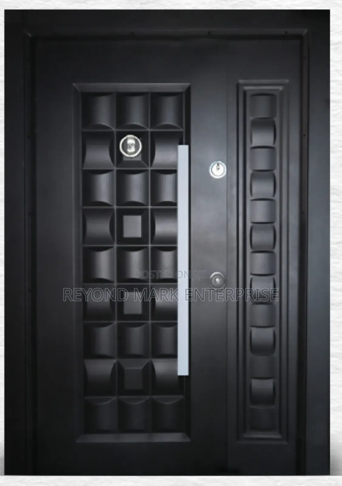 Full Metal Security Door, Single, Waterproof