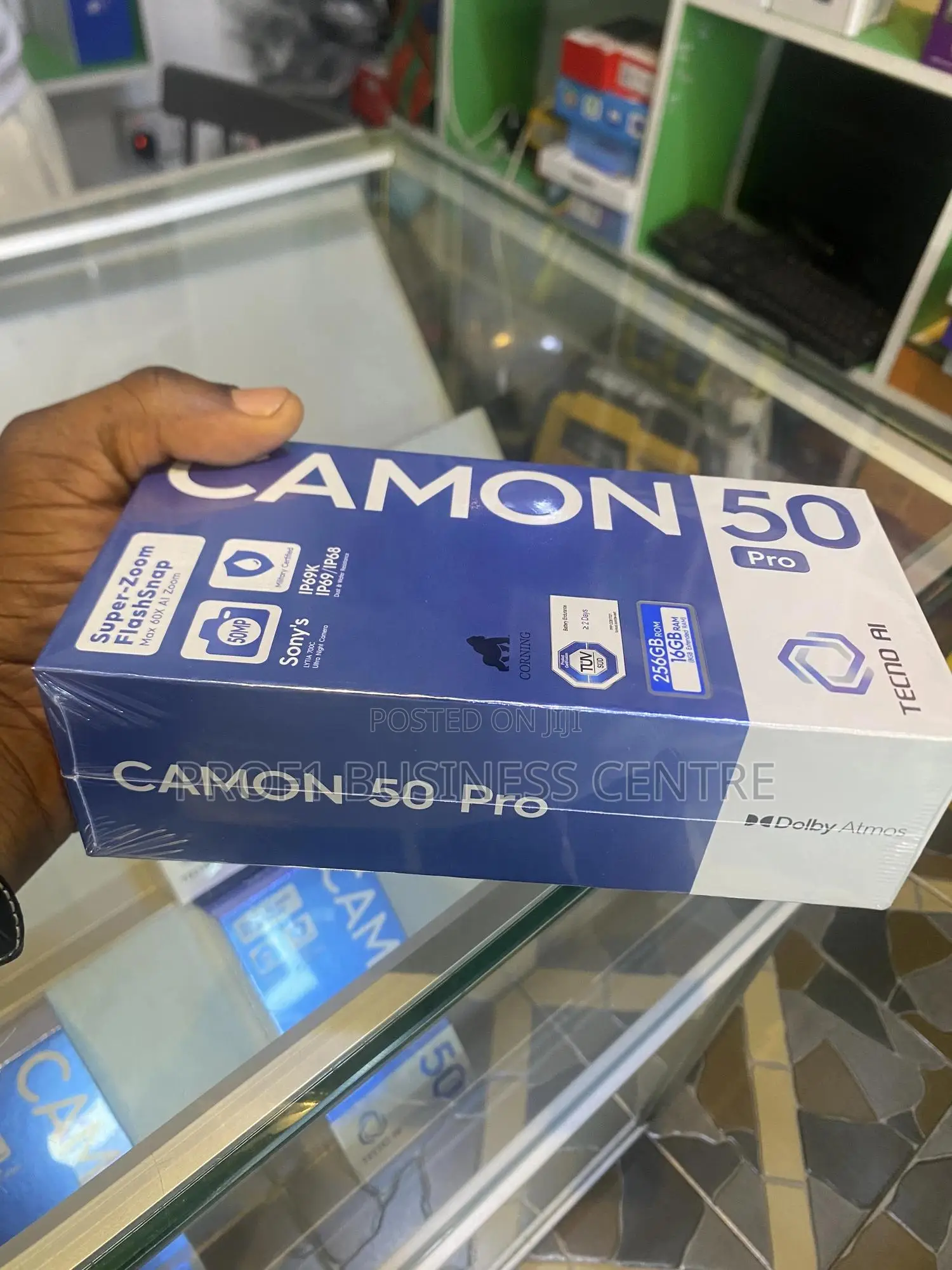 New Tecno Camon 50 Pro 256 GB Black